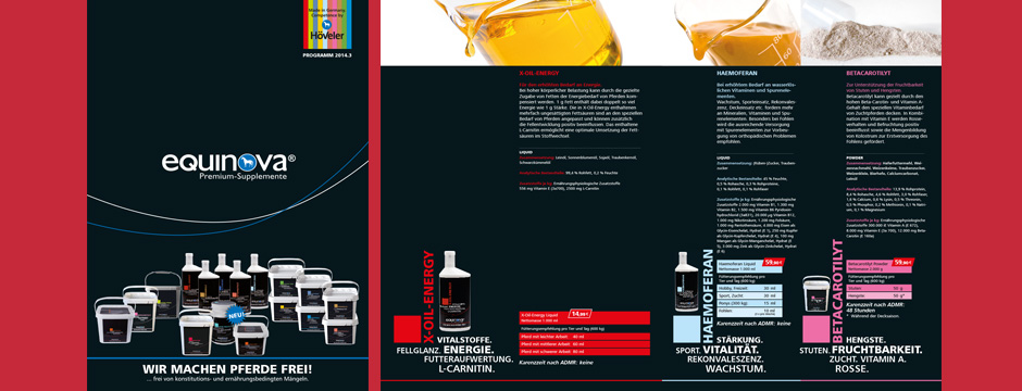 equinova® - Prospekt, Katalog, Grafik Design equinova®