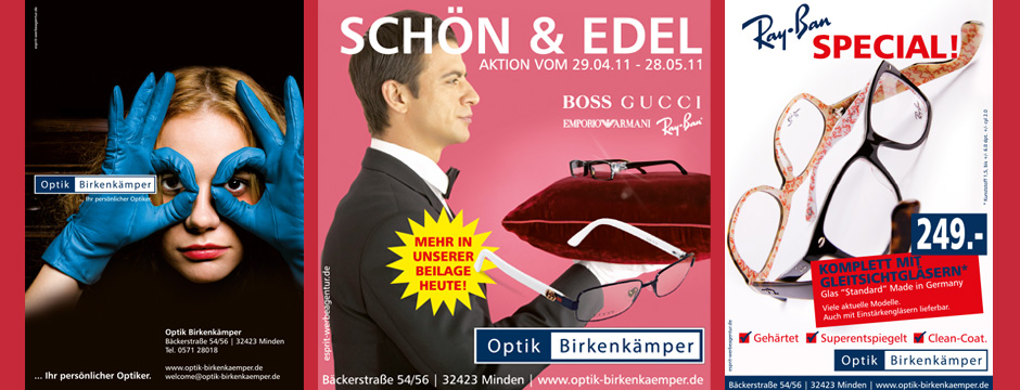 Optik Birkenkämper - Anzeigen Optik Birkenkämper