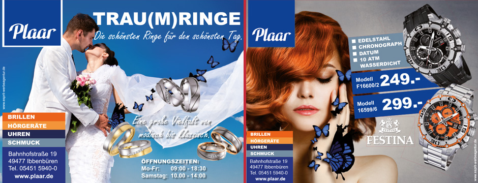 Plaar - Anzeigen, Banner Plaar - Anzeigen, Banner