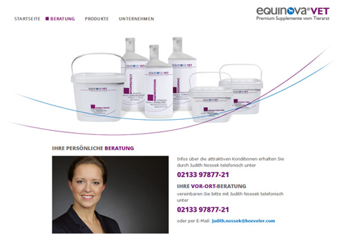 equinova®VET - Responsive Webdesign equinova®VET - Responsive Webdesign
