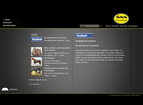 Kavalkade - Webdesign Kavalkade - Webdesign