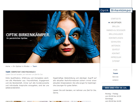 Optik Birkenkämper - Webdesign Optik Birkenkämper - Webdesign