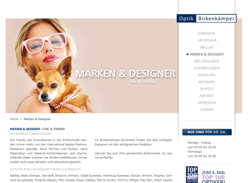 Optik Birkenkämper - Webdesign Optik Birkenkämper - Webdesign
