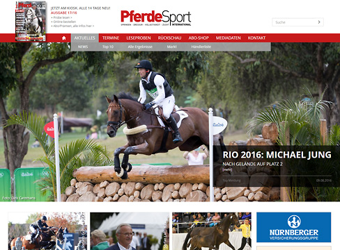 PferdeSport International - Webdesign PferdeSport International - Webdesign