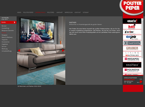 Polster Peper - Responsive Webdesign Polster Peper - Responsive Webdesign