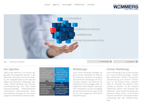 Wemmers und Partner - Responsive Webdesign Wemmers und Partner - Responsive Webdesign